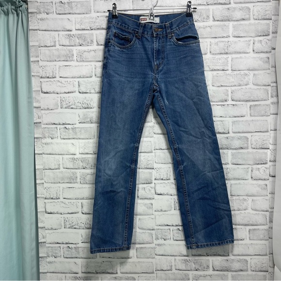 Levi’s 505 Regular Straight Slim Fit Jeans 14 Slim Fit - Picture 1 of 8
